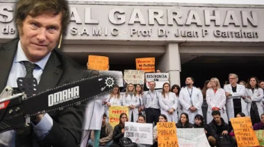 Médicos del Hospital Garrahan denuncian que el Gobierno amenazó a residentes para que levanten el paro
