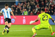 VIDEO- Con gol de Julián Álvarez, Argentina le ganó a Chile y lo dejó con un pie afuera del Mundial 2026