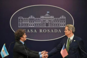 Javier Milei le agradeció a Bessent y Trump por el “apoyo incondicional al pueblo argentino”