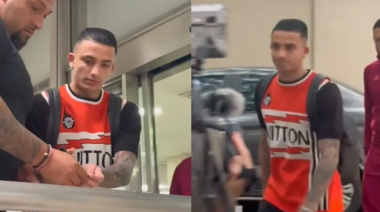 Llegó Kevin Castaño a River y ya se realizó la revisión médica