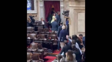 VIDEO- Fuerte pelea en el Congreso entre Oscar Zago y Lisandro Almirón