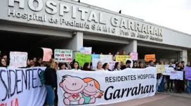 “El Garrahan no se veta”: el hospital pediátrico cumple años 38 años y sus trabajadores lo celebraron
