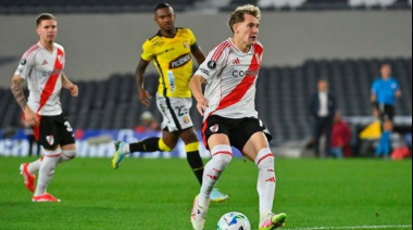 River hizo el gasto, pero no pudo con Barcelona de Ecuador y se tuvo que conformar con un empate