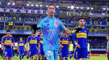 VIDEO- Marchesín, la figura: pedido de calma y crucial en la definición por penales que clasificó a Boca ante Lanús