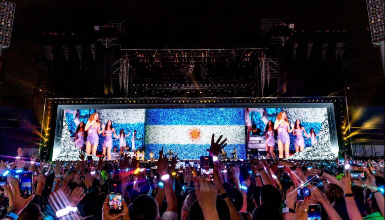 Shakira hace historia en Argentina