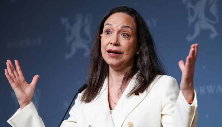 María Corina Machado habló en conferencia de prensa y aseguró que Venezuela “ya ha sido invadida”