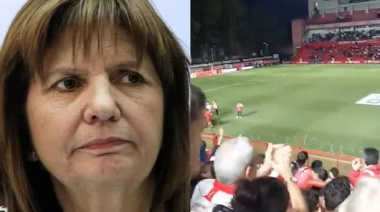 El fútbol le contestó a Patricia Bullrich: los cantos en la cancha de Argentinos Juniors