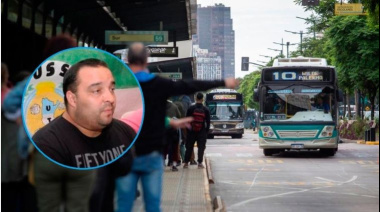 El secretario gremial de la UTA criticó duramente a Javier Milei