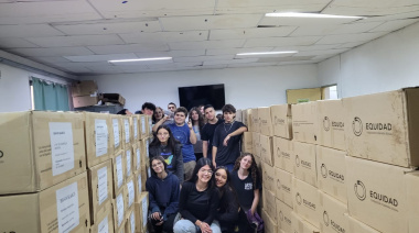 Fundación Equidad donó 198 computadoras a Bahía Blanca