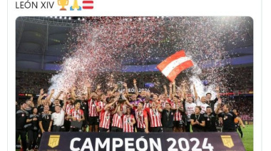 El curioso posteo de Estudiantes por León XIV, el nuevo Papa