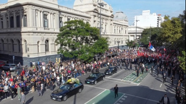El emotivo cortejo fúnebre de Pepe Mujica conmovió a Montevideo