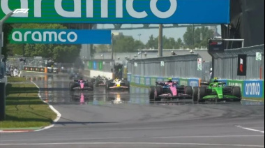 Franco Colapinto sobrevivió la estrategia de Alpine y terminó P13 en una carrera con final inesperado