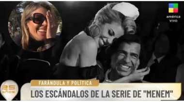 Virginia Gallardo habló sobre su rol en la serie de Menem y Yuyito González la confrontó: "Me lo hizo saber"