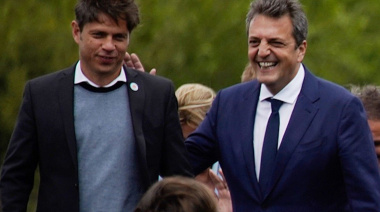 Reunión entre Kicillof, Massa e intendentes en la primera sección