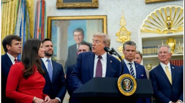 Donald Trump aseguró que EE. UU. disparó contra un barco con drogas proveniente de Venezuela