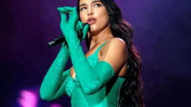 VIDEO- Dua Lipa brilló en su segundo River con una canción de Miranda