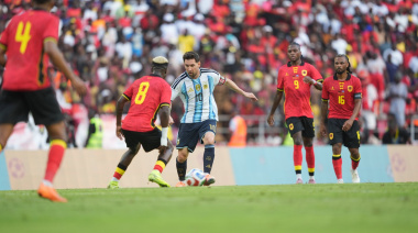 VIDEO- Argentina venció a Angola en su último partido del año