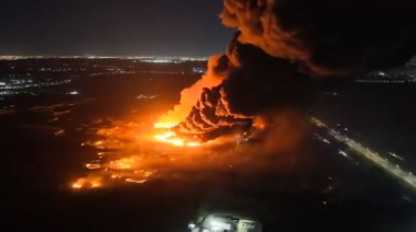 VIDEO- Tragedia en Ezeiza: Incendio y explosión en el polo industrial
