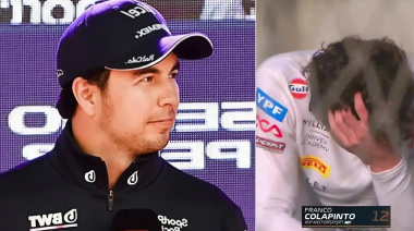 Checo Pérez: "Lo que están haciendo con Colapinto es un crimen, es el mejor piloto de la historia de Alpine"