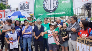ATE dice que el paro nacional contra la reforma laboral tuvo un acatamiento “récord"