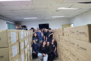 Fundación Equidad donó 198 computadoras a Bahía Blanca