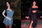 Emilia Mernes deslumbró en la Paris Fashion Week y compartió postales de su viaje con Duki