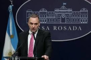 Adorni le restó importancia a las declaraciones de Trump sobre el estado de la Argentina